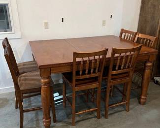 table and chairs