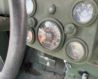 Humvee dash