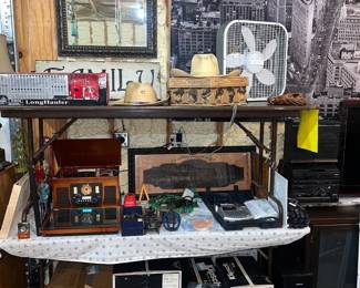 radio and sound equipment