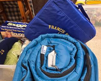 Sleeping bag, like new; Graco pac-n-play used once