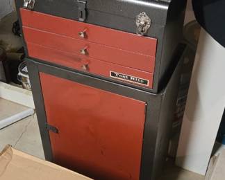 2 piece tool boxes on wheels