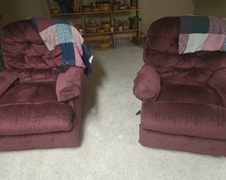 Matching recliners