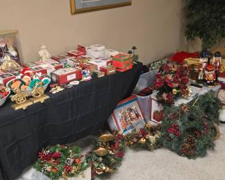 Christmas ornaments and decor