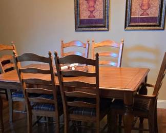 Farmhouse kitchen table