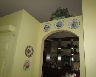 decorate wall hanging plates
