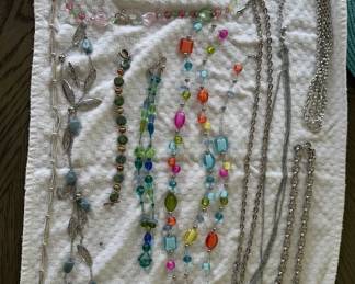 necklaces, bracelets, brooches........