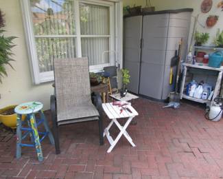 stools, patio chairs,