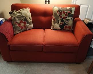 Red Love Seat