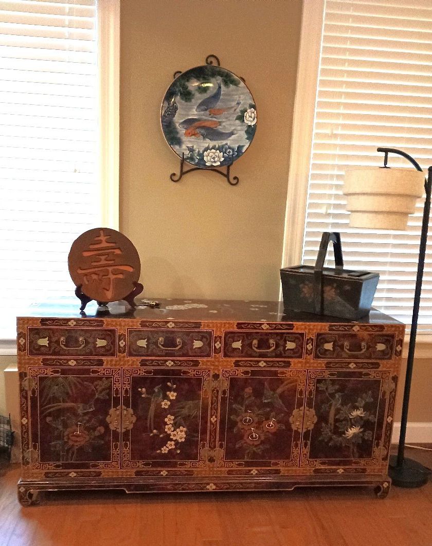 Lacquered cabinet