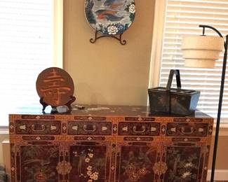 Lacquered cabinet