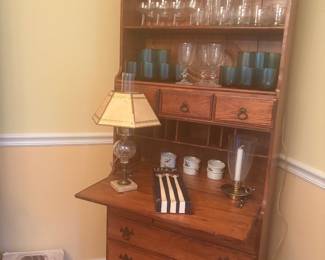 Furniture, Lamps, glasses