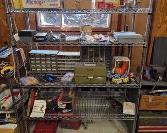 Containers full of parts