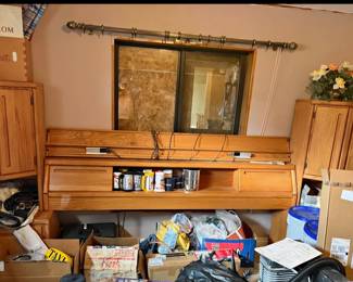 AVAILABLE NOW King headboard $50 pick up in Mead Washington 