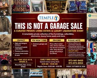 PRIVATE LIVING ESTATE & LUXURY LIQUIDATION, photo 1 of 40