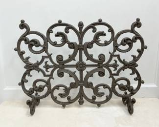 Iron Fireplace Grate