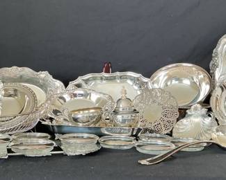 Silver Plated Serving Collection