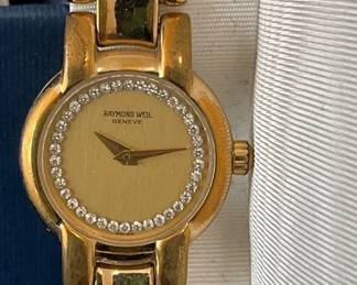Raymond Weil 18K Yellow Gold Watch