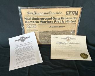 1947 San Francisco Chronicles Newspaper