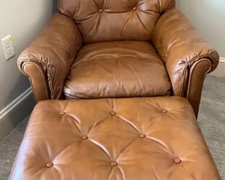 Drexel Armchair and Ottoman