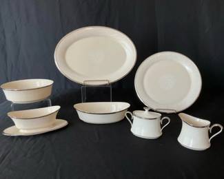 Lenox Moonspun Serving Pieces