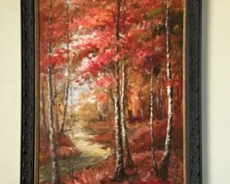 Autumn Forest Painting