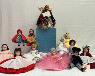 A Madame Alexander Doll Collection