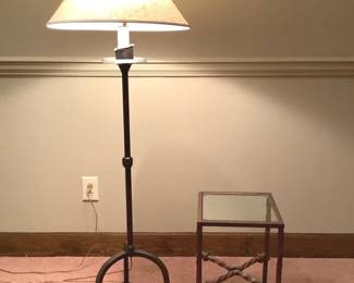 Metal Table Floor Lamp
