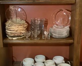 Glass White Tableware