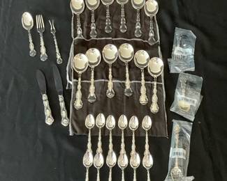 Gorham Strasbourg Sterling Silver Spoons Extras