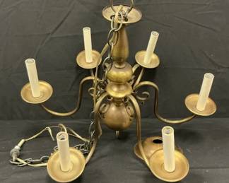 Brass Chandelier