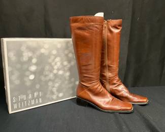 Stuart Weitzman KneeHigh Leather Boots