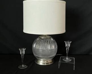 Waterford Lamp Candleholders