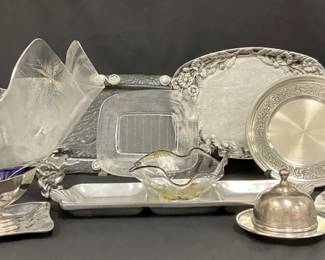 Metal Glass Serving