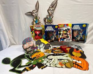 Vintage Halloween Masks and Costumes