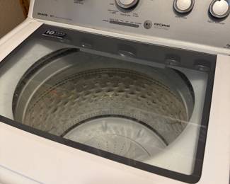 Glass top washing machine 