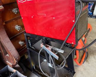 Welder with stand 