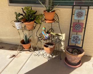 Plants, Plant Stands and Decor