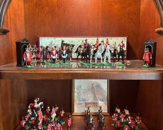 Collectible Metal British Soldiers and More