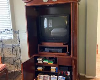 RCA TV, VCR  Cabinet
