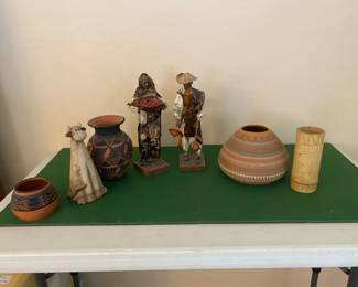 Signed Pottery and More Art