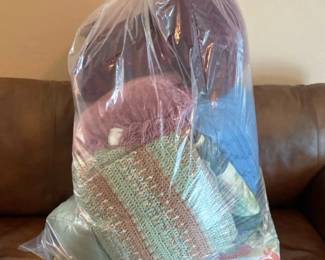 Mystery Quilt, Crochet  Pillows