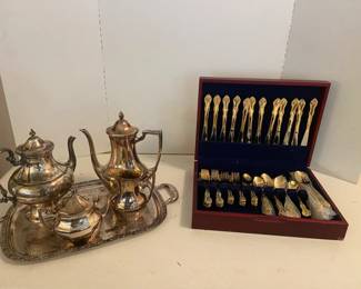 Dinnerware and Serving Tray