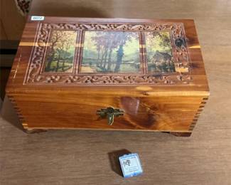 Wooden Trinket Box