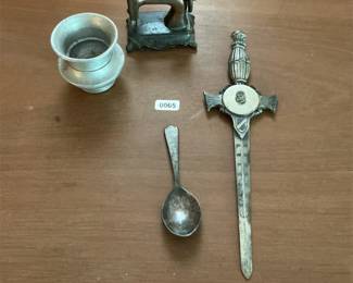 Metal Sword Letter Opener