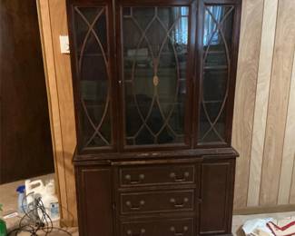 Mahogany China Cabinet