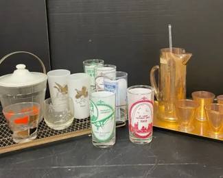 Midcentury BarwareEntertaining