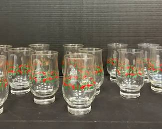 Holly Berry Glasses