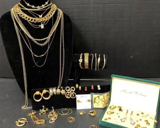 Gold Toned Costume Jewelry