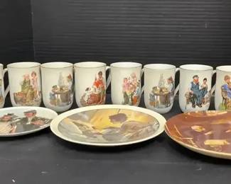Norman Rockwell Coffee Mugs