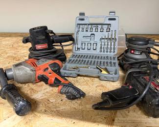 Craftsman, Black  Decker, Porter Cable and Drill Bits